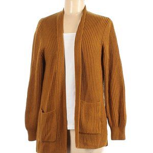 Madewell Mustard Cardigan